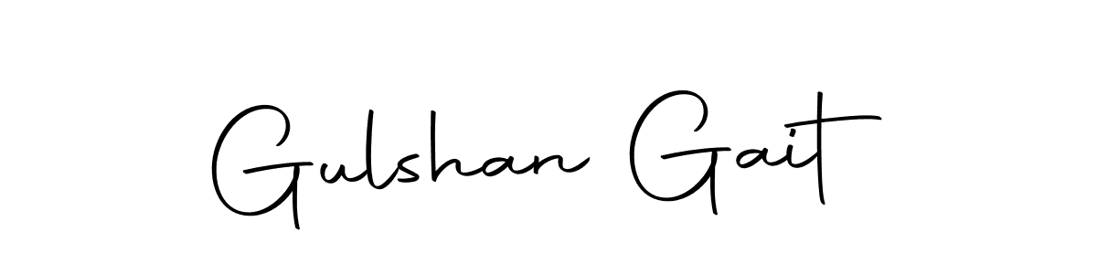 How to make Gulshan Gait signature? Autography-DOLnW is a professional autograph style. Create handwritten signature for Gulshan Gait name. Gulshan Gait signature style 10 images and pictures png