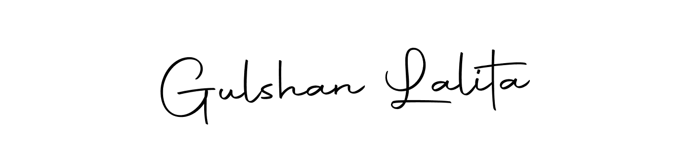 Use a signature maker to create a handwritten signature online. With this signature software, you can design (Autography-DOLnW) your own signature for name Gulshan Lalita. Gulshan Lalita signature style 10 images and pictures png