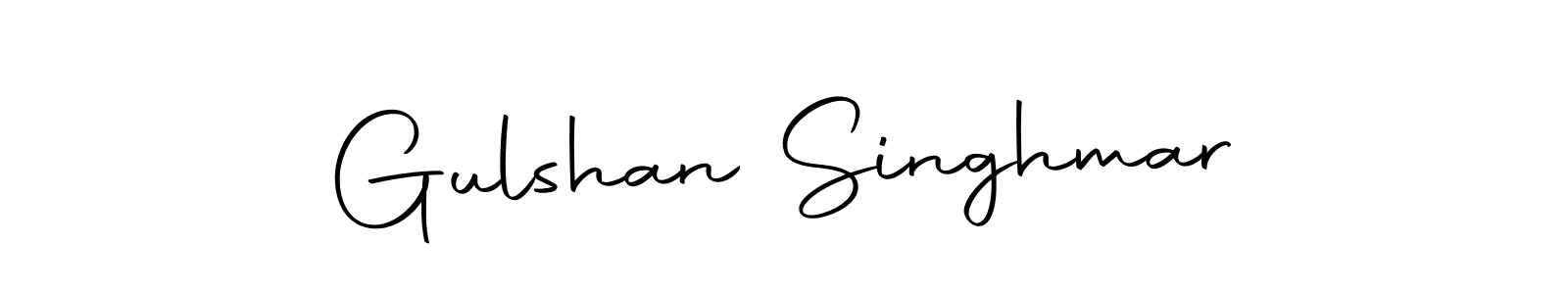 How to Draw Gulshan Singhmar signature style? Autography-DOLnW is a latest design signature styles for name Gulshan Singhmar. Gulshan Singhmar signature style 10 images and pictures png