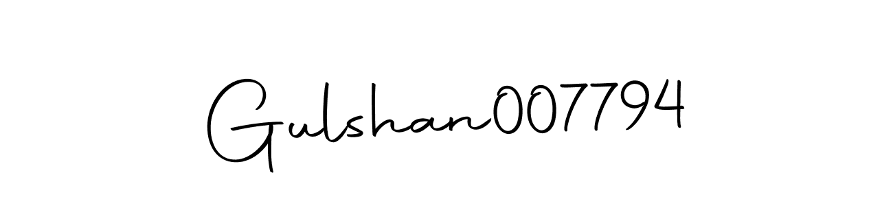 Gulshan007794 stylish signature style. Best Handwritten Sign (Autography-DOLnW) for my name. Handwritten Signature Collection Ideas for my name Gulshan007794. Gulshan007794 signature style 10 images and pictures png