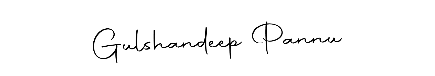 Design your own signature with our free online signature maker. With this signature software, you can create a handwritten (Autography-DOLnW) signature for name Gulshandeep Pannu. Gulshandeep Pannu signature style 10 images and pictures png
