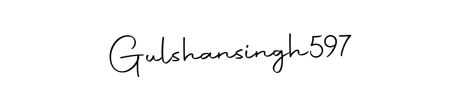 Create a beautiful signature design for name Gulshansingh597. With this signature (Autography-DOLnW) fonts, you can make a handwritten signature for free. Gulshansingh597 signature style 10 images and pictures png