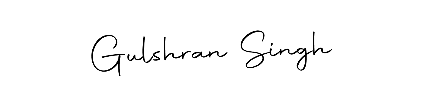 Make a beautiful signature design for name Gulshran Singh. Use this online signature maker to create a handwritten signature for free. Gulshran Singh signature style 10 images and pictures png