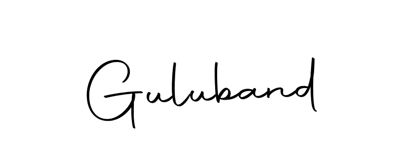 if you are searching for the best signature style for your name Guluband. so please give up your signature search. here we have designed multiple signature styles  using Autography-DOLnW. Guluband signature style 10 images and pictures png