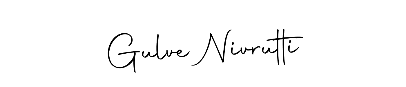 Also You can easily find your signature by using the search form. We will create Gulve Nivrutti name handwritten signature images for you free of cost using Autography-DOLnW sign style. Gulve Nivrutti signature style 10 images and pictures png