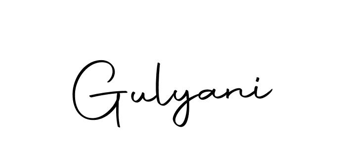 How to make Gulyani signature? Autography-DOLnW is a professional autograph style. Create handwritten signature for Gulyani name. Gulyani signature style 10 images and pictures png