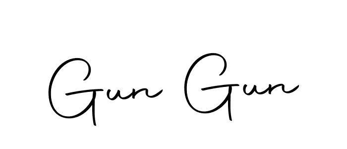 Make a beautiful signature design for name Gun Gun. Use this online signature maker to create a handwritten signature for free. Gun Gun signature style 10 images and pictures png