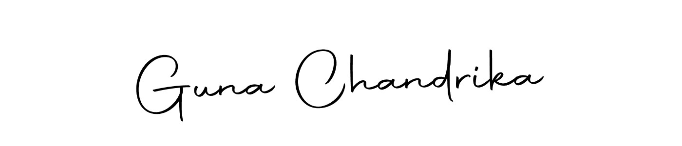 if you are searching for the best signature style for your name Guna Chandrika. so please give up your signature search. here we have designed multiple signature styles  using Autography-DOLnW. Guna Chandrika signature style 10 images and pictures png