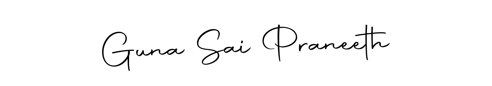 This is the best signature style for the Guna Sai Praneeth name. Also you like these signature font (Autography-DOLnW). Mix name signature. Guna Sai Praneeth signature style 10 images and pictures png