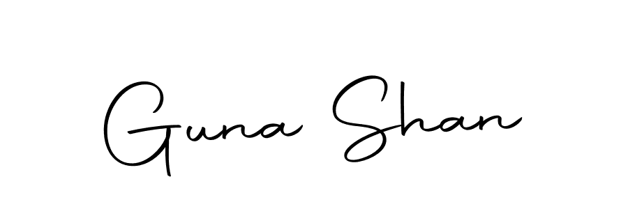 Make a beautiful signature design for name Guna Shan. With this signature (Autography-DOLnW) style, you can create a handwritten signature for free. Guna Shan signature style 10 images and pictures png