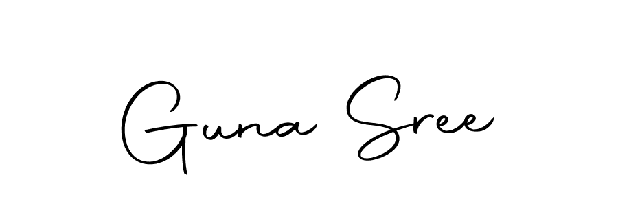 Here are the top 10 professional signature styles for the name Guna Sree. These are the best autograph styles you can use for your name. Guna Sree signature style 10 images and pictures png