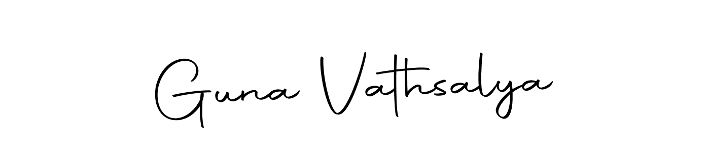 How to make Guna Vathsalya signature? Autography-DOLnW is a professional autograph style. Create handwritten signature for Guna Vathsalya name. Guna Vathsalya signature style 10 images and pictures png