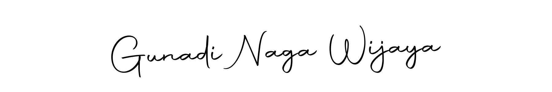 This is the best signature style for the Gunadi Naga Wijaya name. Also you like these signature font (Autography-DOLnW). Mix name signature. Gunadi Naga Wijaya signature style 10 images and pictures png