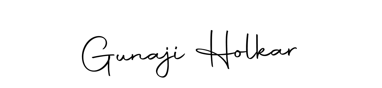 Make a short Gunaji Holkar signature style. Manage your documents anywhere anytime using Autography-DOLnW. Create and add eSignatures, submit forms, share and send files easily. Gunaji Holkar signature style 10 images and pictures png