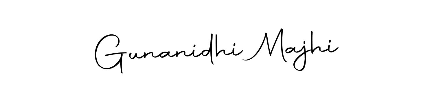 Gunanidhi Majhi stylish signature style. Best Handwritten Sign (Autography-DOLnW) for my name. Handwritten Signature Collection Ideas for my name Gunanidhi Majhi. Gunanidhi Majhi signature style 10 images and pictures png