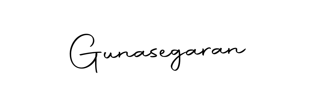 Create a beautiful signature design for name Gunasegaran. With this signature (Autography-DOLnW) fonts, you can make a handwritten signature for free. Gunasegaran signature style 10 images and pictures png
