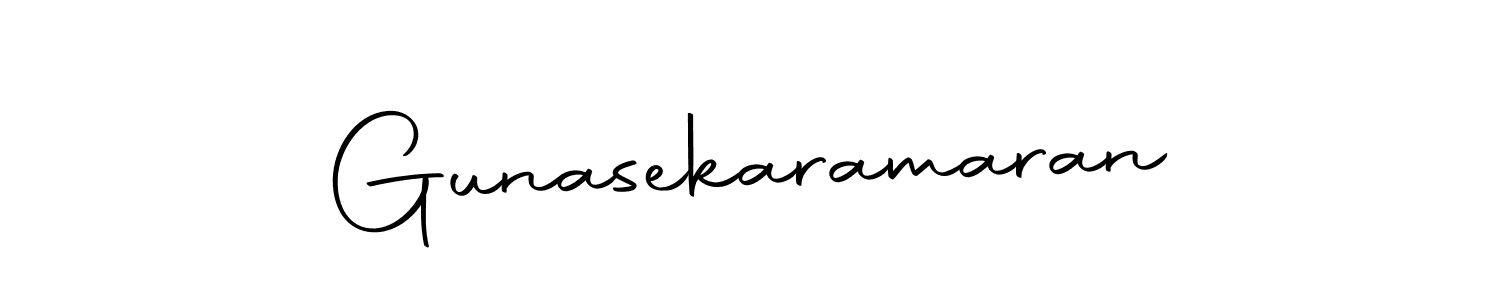 Make a short Gunasekaramaran signature style. Manage your documents anywhere anytime using Autography-DOLnW. Create and add eSignatures, submit forms, share and send files easily. Gunasekaramaran signature style 10 images and pictures png