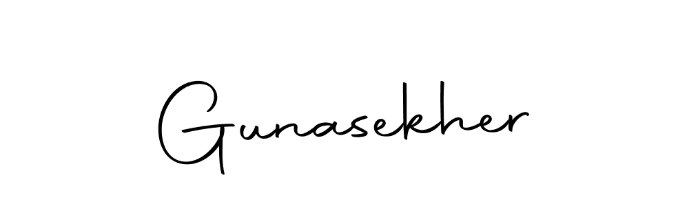 if you are searching for the best signature style for your name Gunasekher. so please give up your signature search. here we have designed multiple signature styles  using Autography-DOLnW. Gunasekher signature style 10 images and pictures png