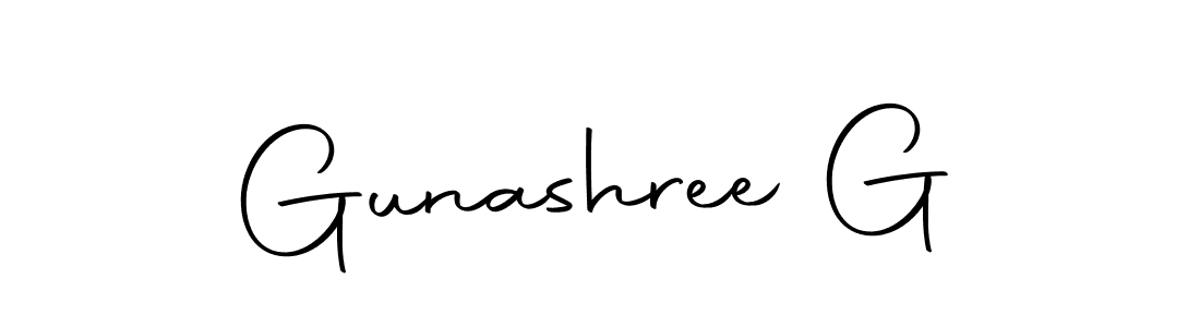 It looks lik you need a new signature style for name Gunashree G. Design unique handwritten (Autography-DOLnW) signature with our free signature maker in just a few clicks. Gunashree G signature style 10 images and pictures png