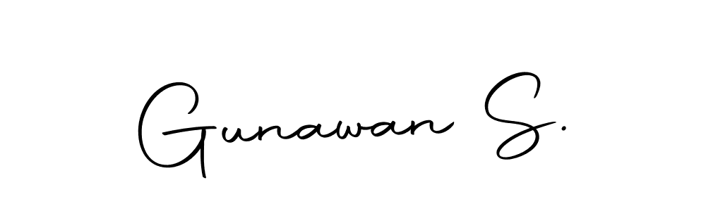 Also we have Gunawan S. name is the best signature style. Create professional handwritten signature collection using Autography-DOLnW autograph style. Gunawan S. signature style 10 images and pictures png