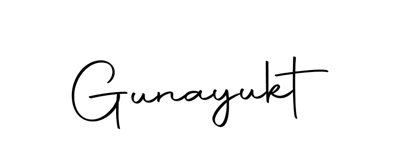 How to make Gunayukt signature? Autography-DOLnW is a professional autograph style. Create handwritten signature for Gunayukt name. Gunayukt signature style 10 images and pictures png