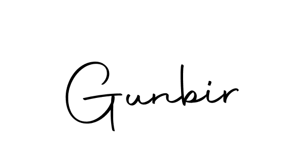 How to make Gunbir name signature. Use Autography-DOLnW style for creating short signs online. This is the latest handwritten sign. Gunbir signature style 10 images and pictures png