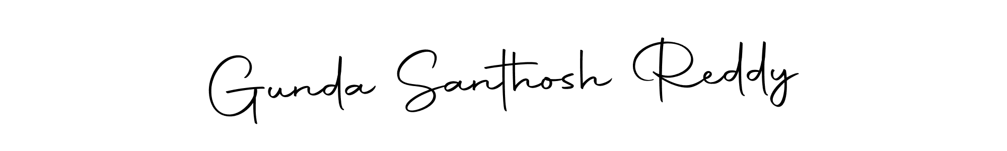 Once you've used our free online signature maker to create your best signature Autography-DOLnW style, it's time to enjoy all of the benefits that Gunda Santhosh Reddy name signing documents. Gunda Santhosh Reddy signature style 10 images and pictures png