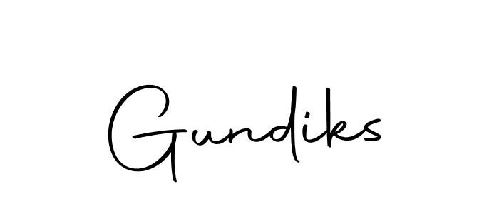 Similarly Autography-DOLnW is the best handwritten signature design. Signature creator online .You can use it as an online autograph creator for name Gundiks. Gundiks signature style 10 images and pictures png