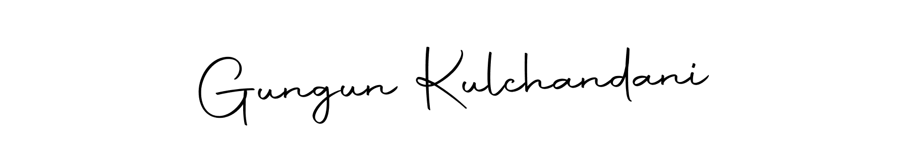 Make a beautiful signature design for name Gungun Kulchandani. Use this online signature maker to create a handwritten signature for free. Gungun Kulchandani signature style 10 images and pictures png