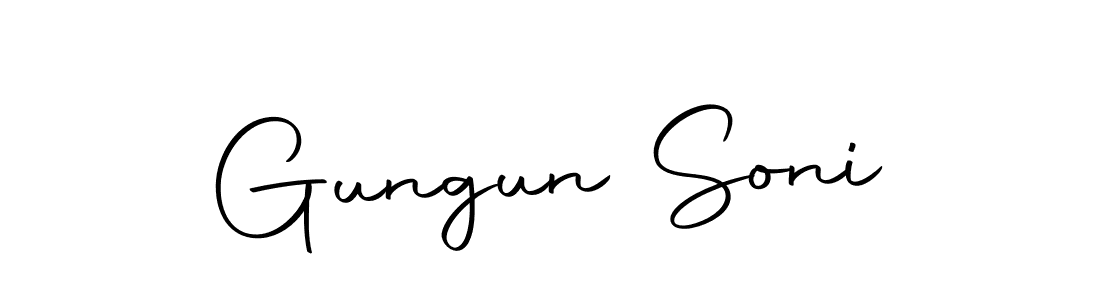 Similarly Autography-DOLnW is the best handwritten signature design. Signature creator online .You can use it as an online autograph creator for name Gungun Soni. Gungun Soni signature style 10 images and pictures png