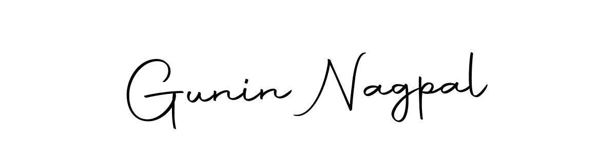 Similarly Autography-DOLnW is the best handwritten signature design. Signature creator online .You can use it as an online autograph creator for name Gunin Nagpal. Gunin Nagpal signature style 10 images and pictures png