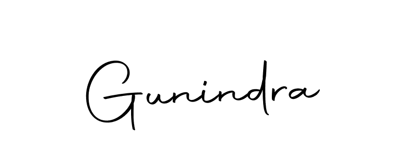 Use a signature maker to create a handwritten signature online. With this signature software, you can design (Autography-DOLnW) your own signature for name Gunindra. Gunindra signature style 10 images and pictures png