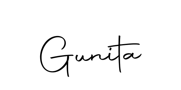Autography-DOLnW is a professional signature style that is perfect for those who want to add a touch of class to their signature. It is also a great choice for those who want to make their signature more unique. Get Gunita name to fancy signature for free. Gunita signature style 10 images and pictures png