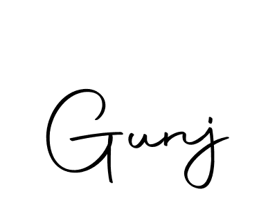 if you are searching for the best signature style for your name Gunj. so please give up your signature search. here we have designed multiple signature styles  using Autography-DOLnW. Gunj signature style 10 images and pictures png