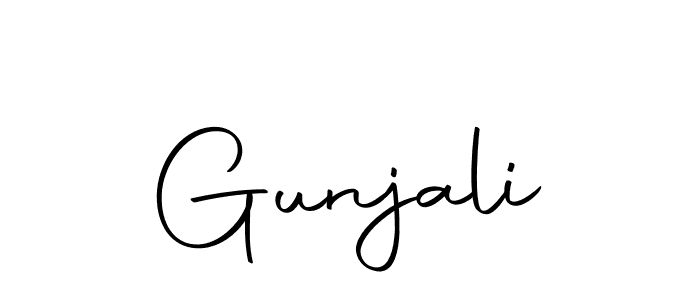 if you are searching for the best signature style for your name Gunjali. so please give up your signature search. here we have designed multiple signature styles  using Autography-DOLnW. Gunjali signature style 10 images and pictures png