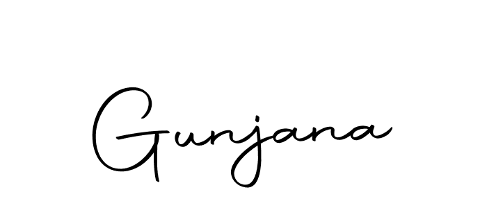 Make a short Gunjana signature style. Manage your documents anywhere anytime using Autography-DOLnW. Create and add eSignatures, submit forms, share and send files easily. Gunjana signature style 10 images and pictures png