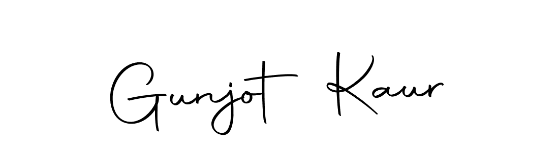 Make a beautiful signature design for name Gunjot Kaur. With this signature (Autography-DOLnW) style, you can create a handwritten signature for free. Gunjot Kaur signature style 10 images and pictures png