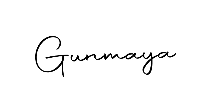 if you are searching for the best signature style for your name Gunmaya. so please give up your signature search. here we have designed multiple signature styles  using Autography-DOLnW. Gunmaya signature style 10 images and pictures png