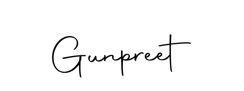 Make a beautiful signature design for name Gunpreet. Use this online signature maker to create a handwritten signature for free. Gunpreet signature style 10 images and pictures png