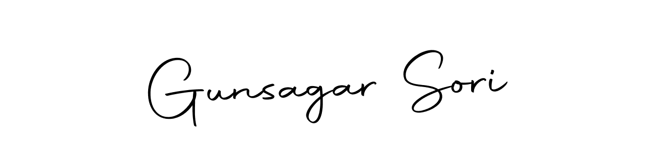 Make a short Gunsagar Sori signature style. Manage your documents anywhere anytime using Autography-DOLnW. Create and add eSignatures, submit forms, share and send files easily. Gunsagar Sori signature style 10 images and pictures png