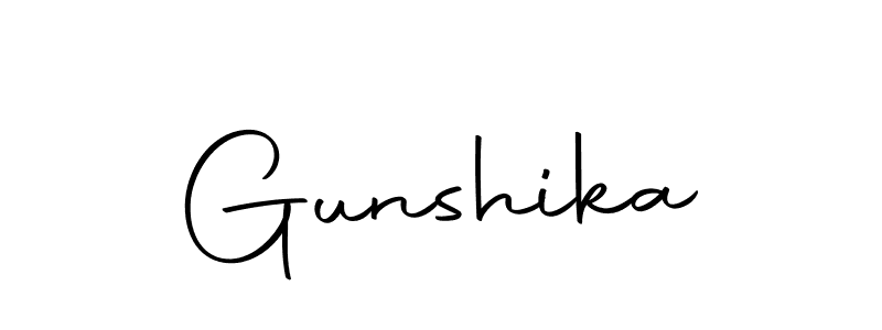 How to make Gunshika signature? Autography-DOLnW is a professional autograph style. Create handwritten signature for Gunshika name. Gunshika signature style 10 images and pictures png