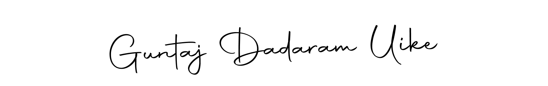 How to make Guntaj Dadaram Uike signature? Autography-DOLnW is a professional autograph style. Create handwritten signature for Guntaj Dadaram Uike name. Guntaj Dadaram Uike signature style 10 images and pictures png