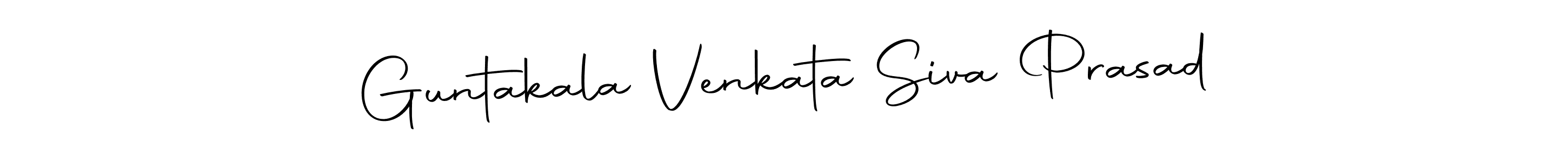 Design your own signature with our free online signature maker. With this signature software, you can create a handwritten (Autography-DOLnW) signature for name Guntakala Venkata Siva Prasad. Guntakala Venkata Siva Prasad signature style 10 images and pictures png