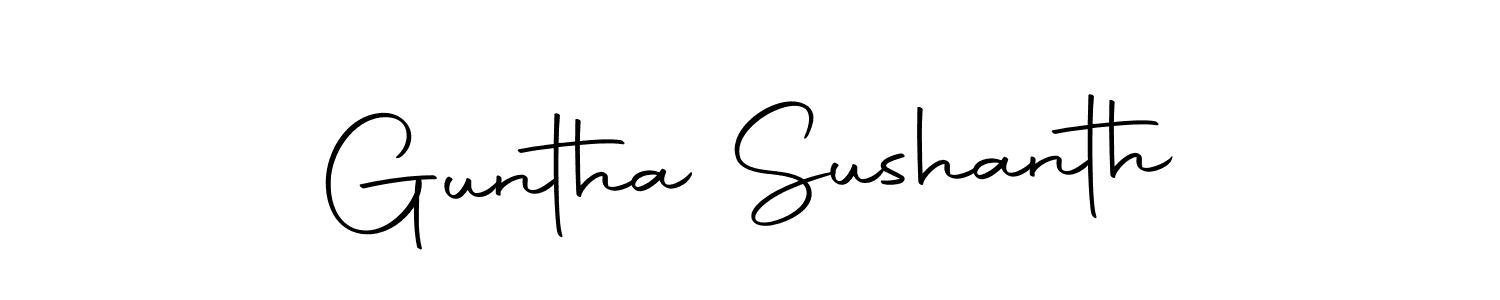 Autography-DOLnW is a professional signature style that is perfect for those who want to add a touch of class to their signature. It is also a great choice for those who want to make their signature more unique. Get Guntha Sushanth name to fancy signature for free. Guntha Sushanth signature style 10 images and pictures png