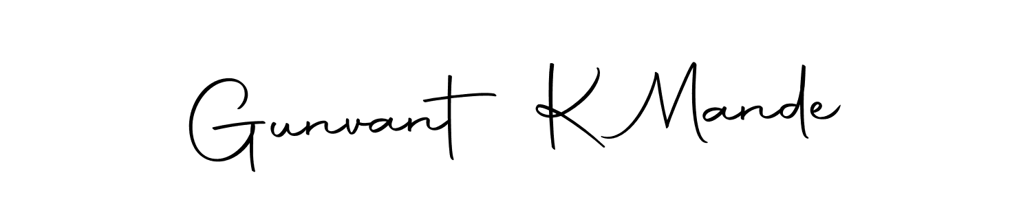 How to Draw Gunvant K Mande signature style? Autography-DOLnW is a latest design signature styles for name Gunvant K Mande. Gunvant K Mande signature style 10 images and pictures png