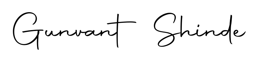 The Autography-DOLnW lettering style adds unique flourish to name Gunvant Shinde. Stand out with a custom digital autograph made in seconds. Gunvant Shinde signature style 10 images and pictures png