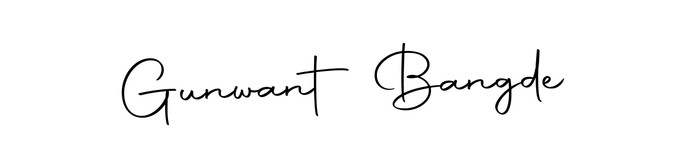 Also You can easily find your signature by using the search form. We will create Gunwant Bangde name handwritten signature images for you free of cost using Autography-DOLnW sign style. Gunwant Bangde signature style 10 images and pictures png