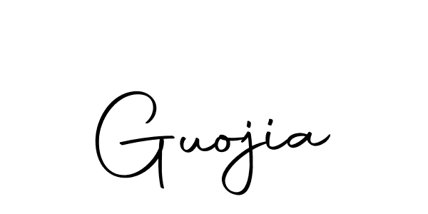 Make a beautiful signature design for name Guojia. With this signature (Autography-DOLnW) style, you can create a handwritten signature for free. Guojia signature style 10 images and pictures png