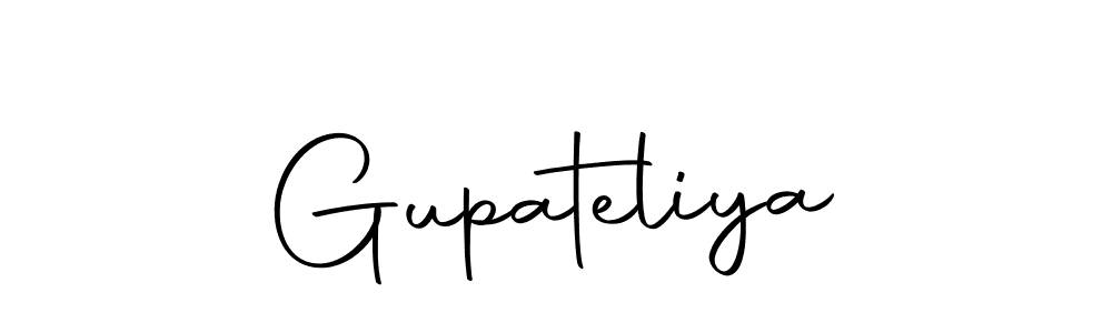 You can use this online signature creator to create a handwritten signature for the name Gupateliya. This is the best online autograph maker. Gupateliya signature style 10 images and pictures png