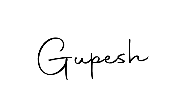 Create a beautiful signature design for name Gupesh. With this signature (Autography-DOLnW) fonts, you can make a handwritten signature for free. Gupesh signature style 10 images and pictures png